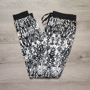 Rue21 Junior's Multi-Color Patterned Casual Workwear Joggers Small S